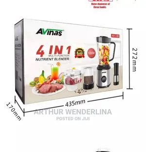 Avinas AV-126 Multi Function 4in1 Electric Nutrient Blender