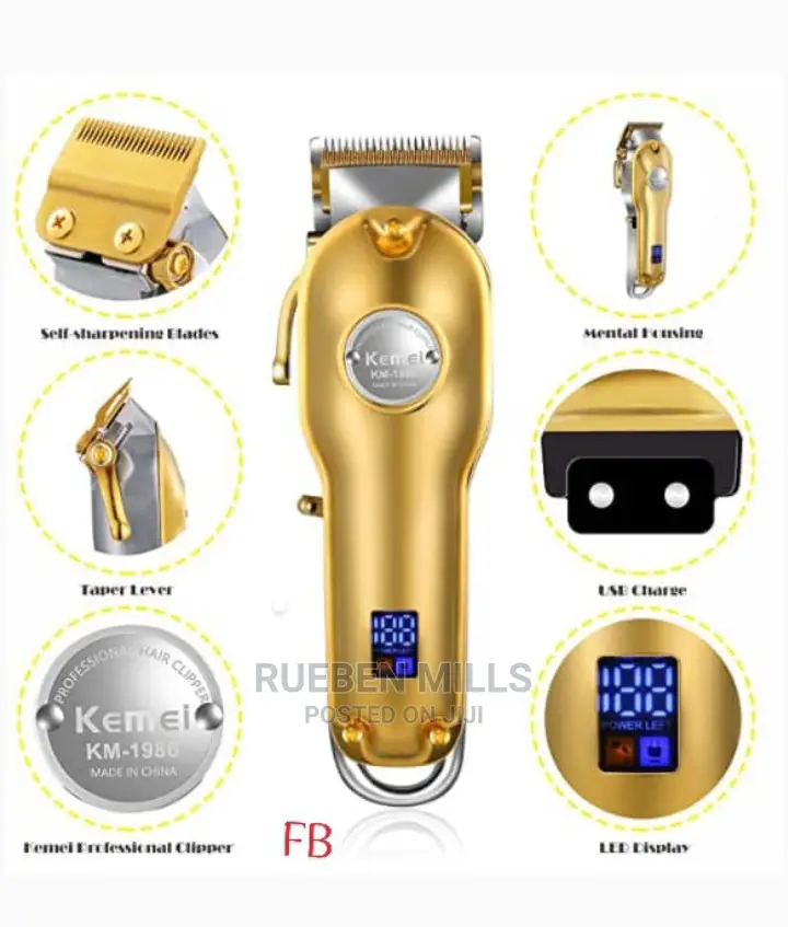 Cordless Kemei Clipper