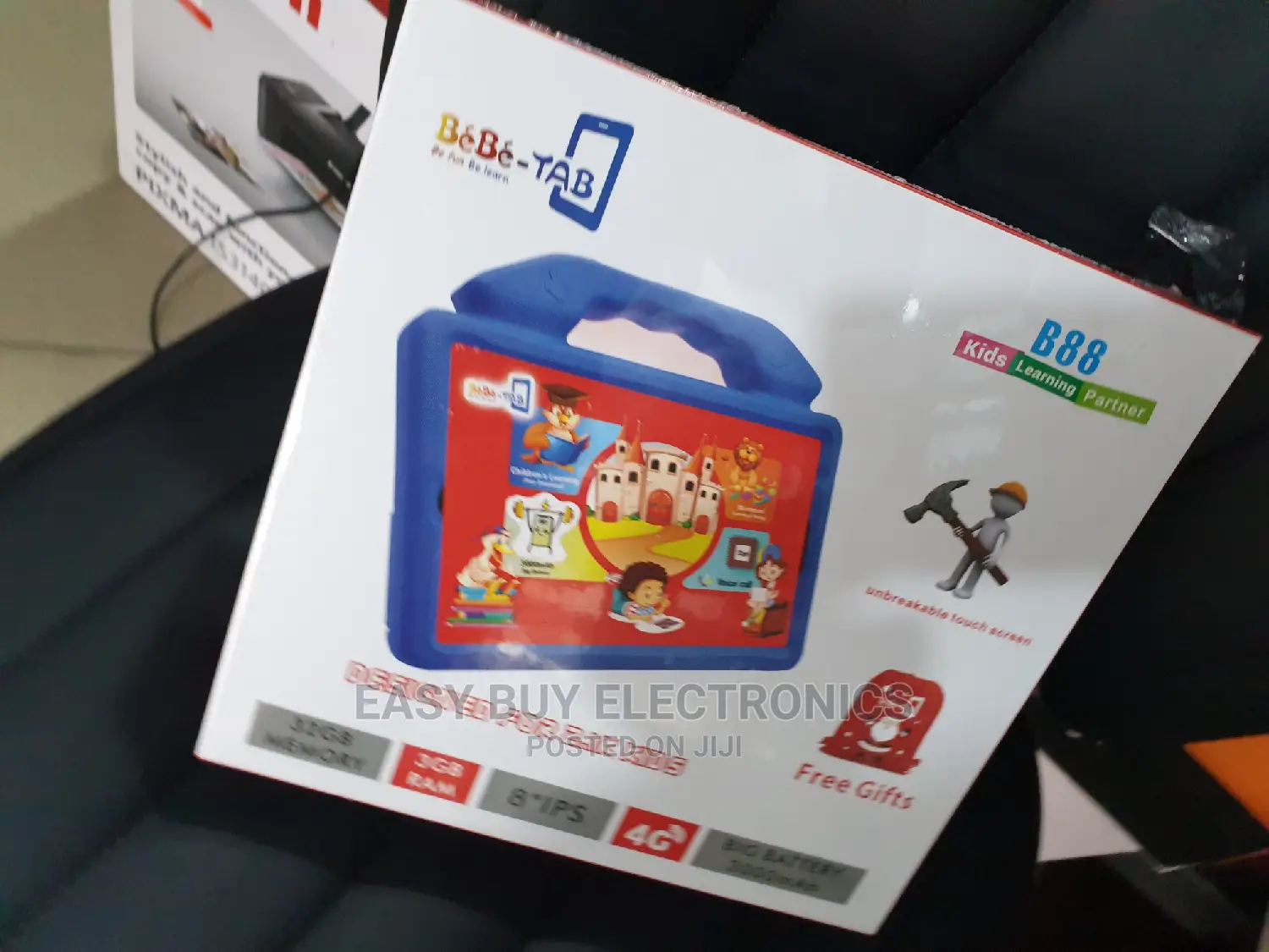 Well Protected B88 Kids Educational Tablet