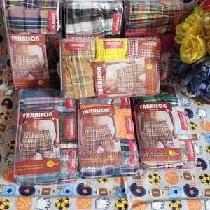 Yarrison Boxer Shorts Set -3 Pieces - Multicolor