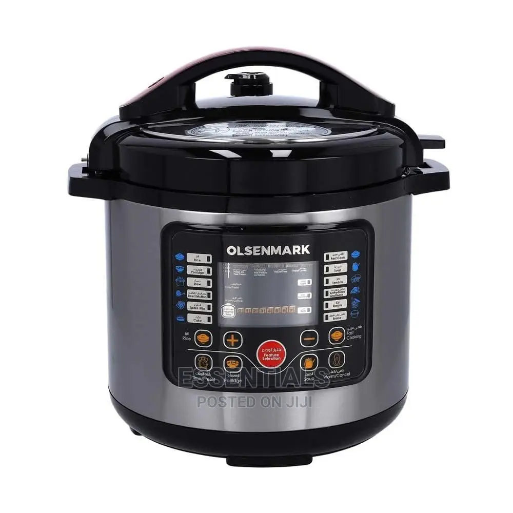 Olsenmark Electric Digital Pressure Cooker 6l - Ommc2436