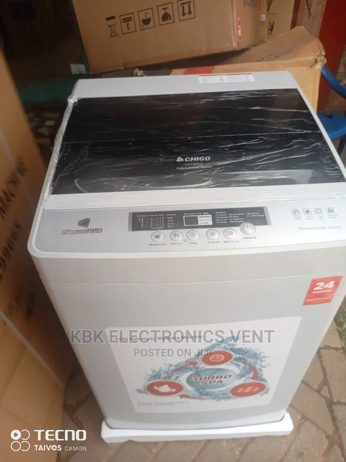 Chigo 8KG Top Load Washing Machine