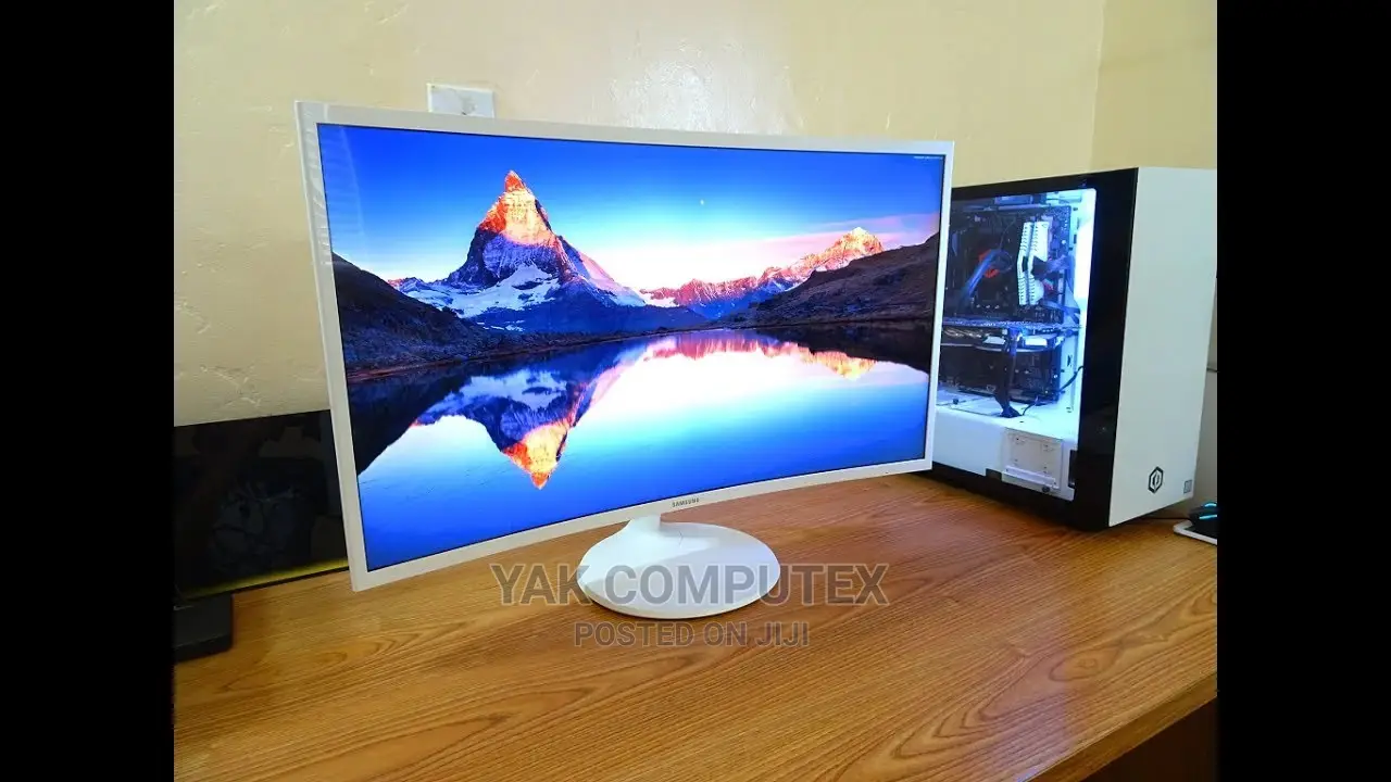 32" FHD White Monitor With Super Slim Design SF351
32