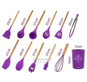 Silicone Ladle 12 - Pieces