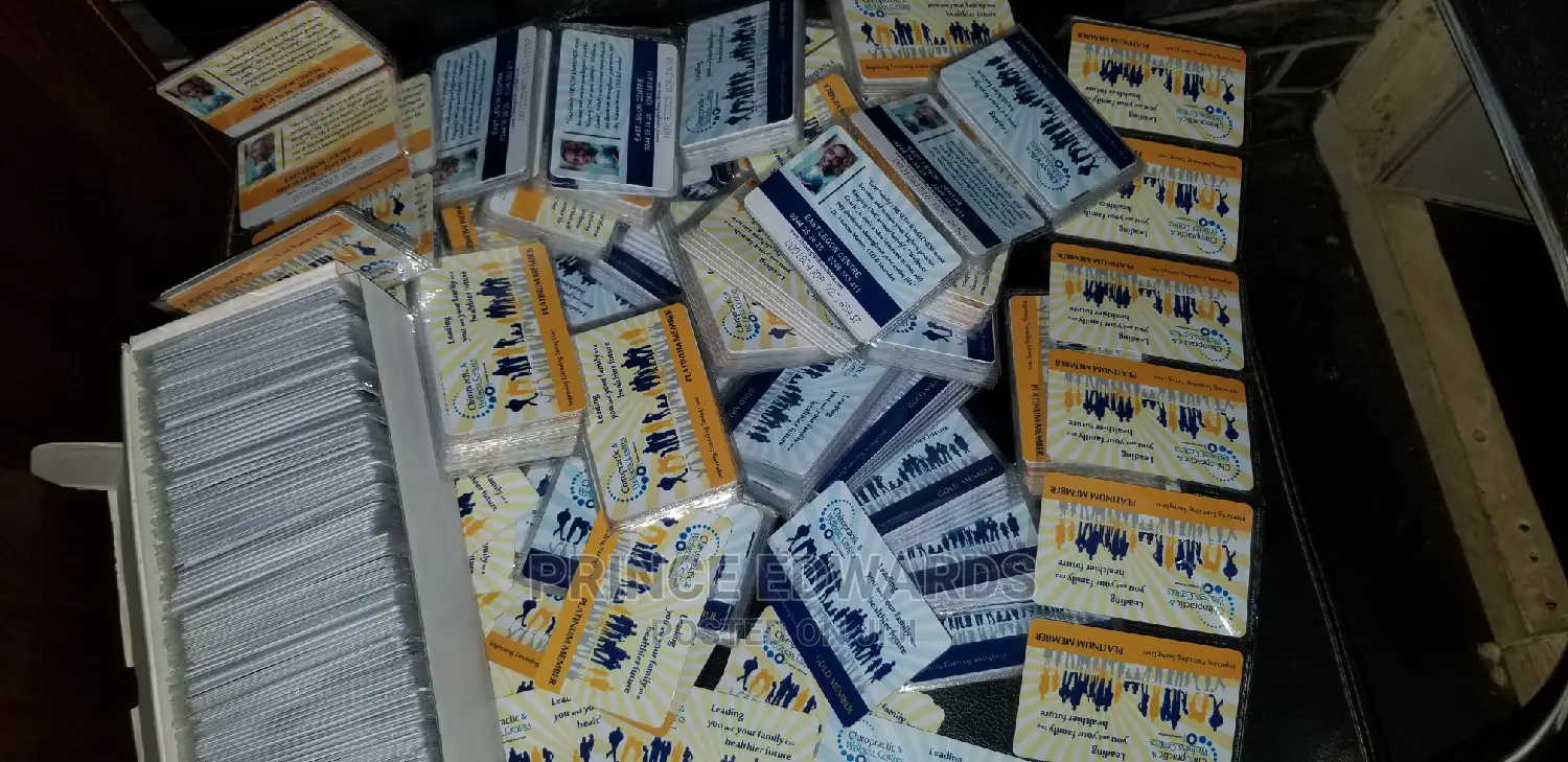 Plastic Id Cards, Wait and Take