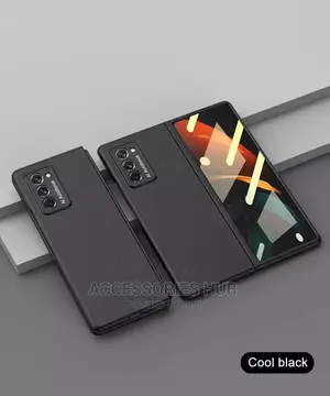 Samsung Z Fold 2 Case With Inbuilt Tempered Glass Protector