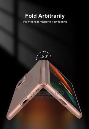Samsung Z Fold 2 Case With Inbuilt Tempered Glass Protector