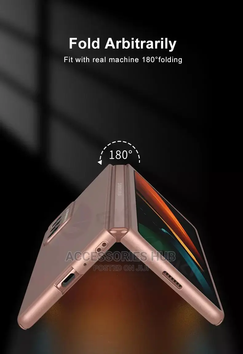 Samsung Z Fold 2 Case With Inbuilt Tempered Glass Protector