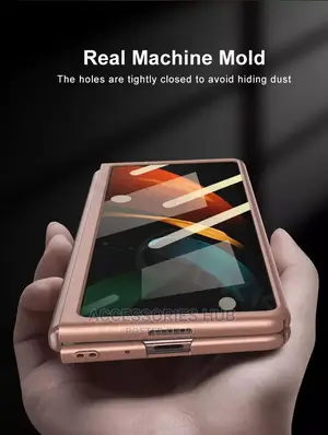 Samsung Z Fold 2 Case With Inbuilt Tempered Glass Protector