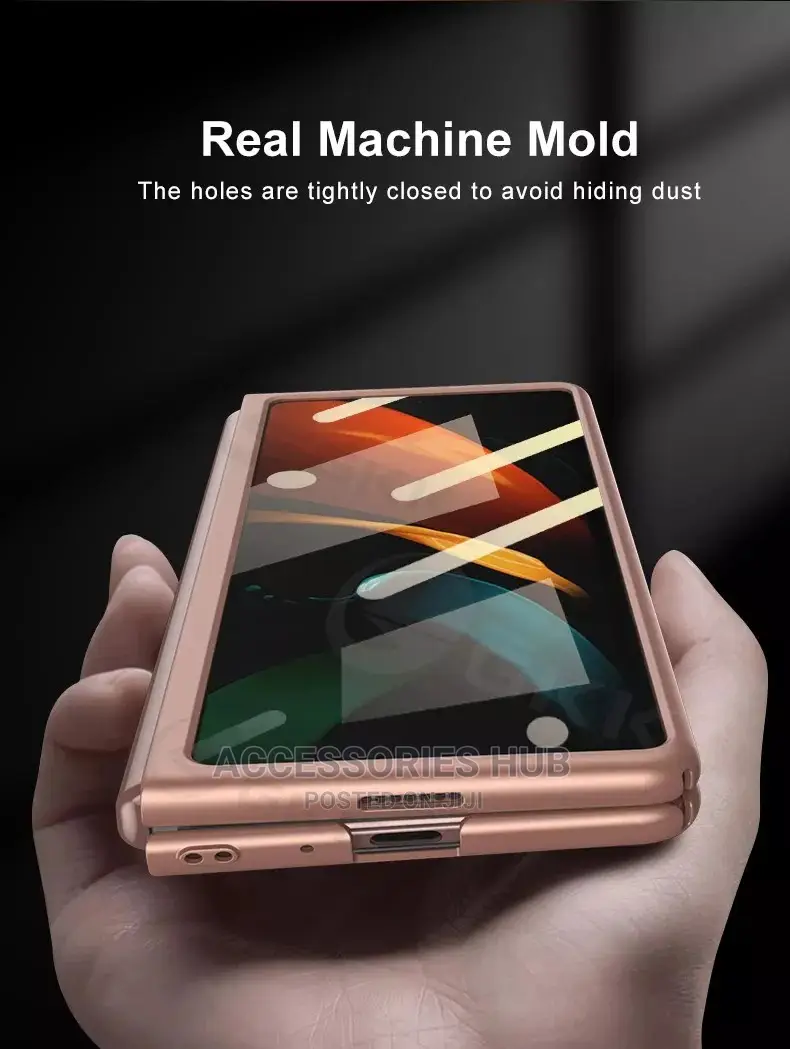 Samsung Z Fold 2 Case With Inbuilt Tempered Glass Protector