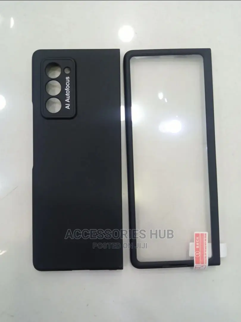 Samsung Z Fold 2 Case With Inbuilt Tempered Glass Protector