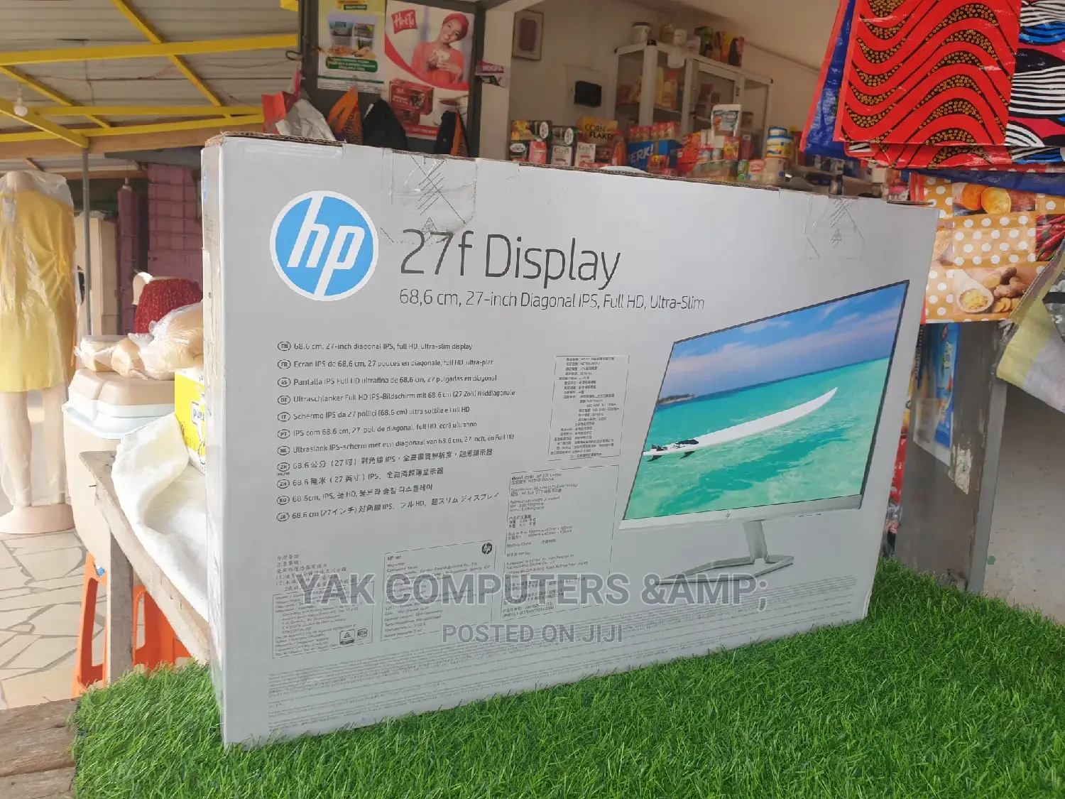 27 Inch Ips Hp Monitor With Hdmi,Vga
