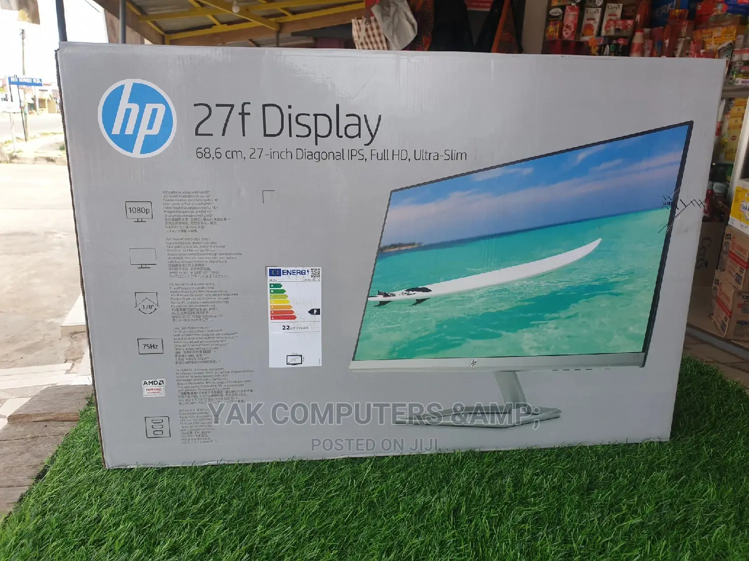 27 Inch Ips Hp Monitor With Hdmi,Vga