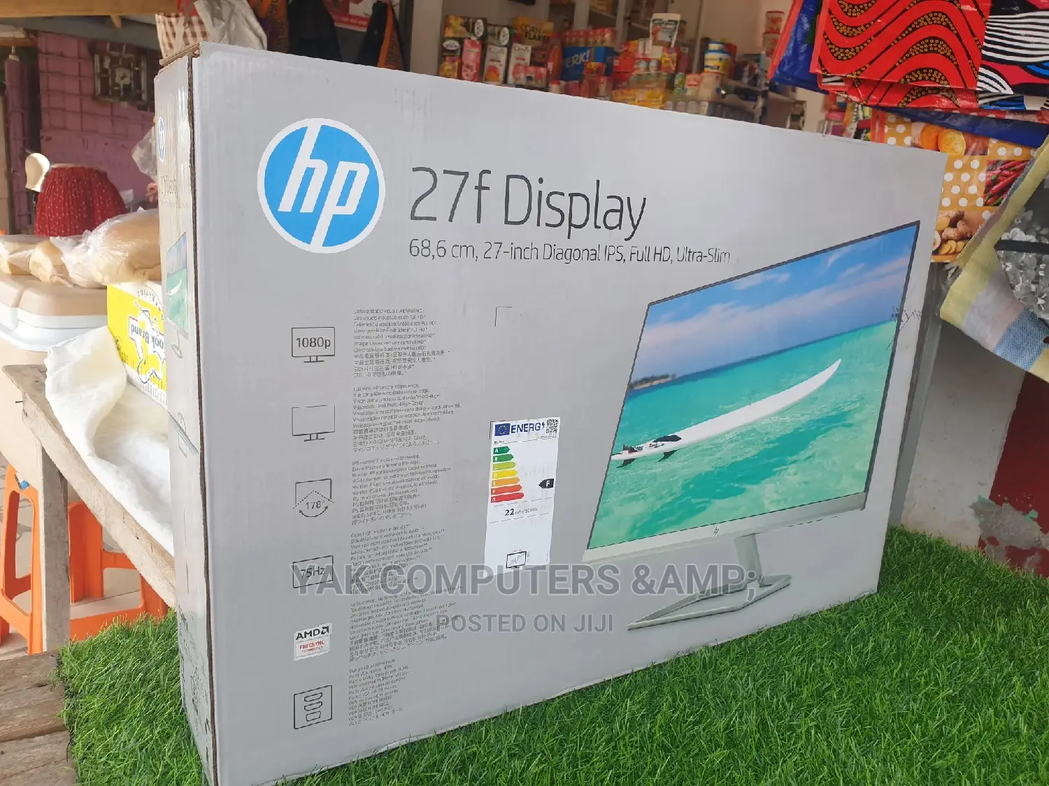 27 Inch Ips Hp Monitor With Hdmi,Vga
