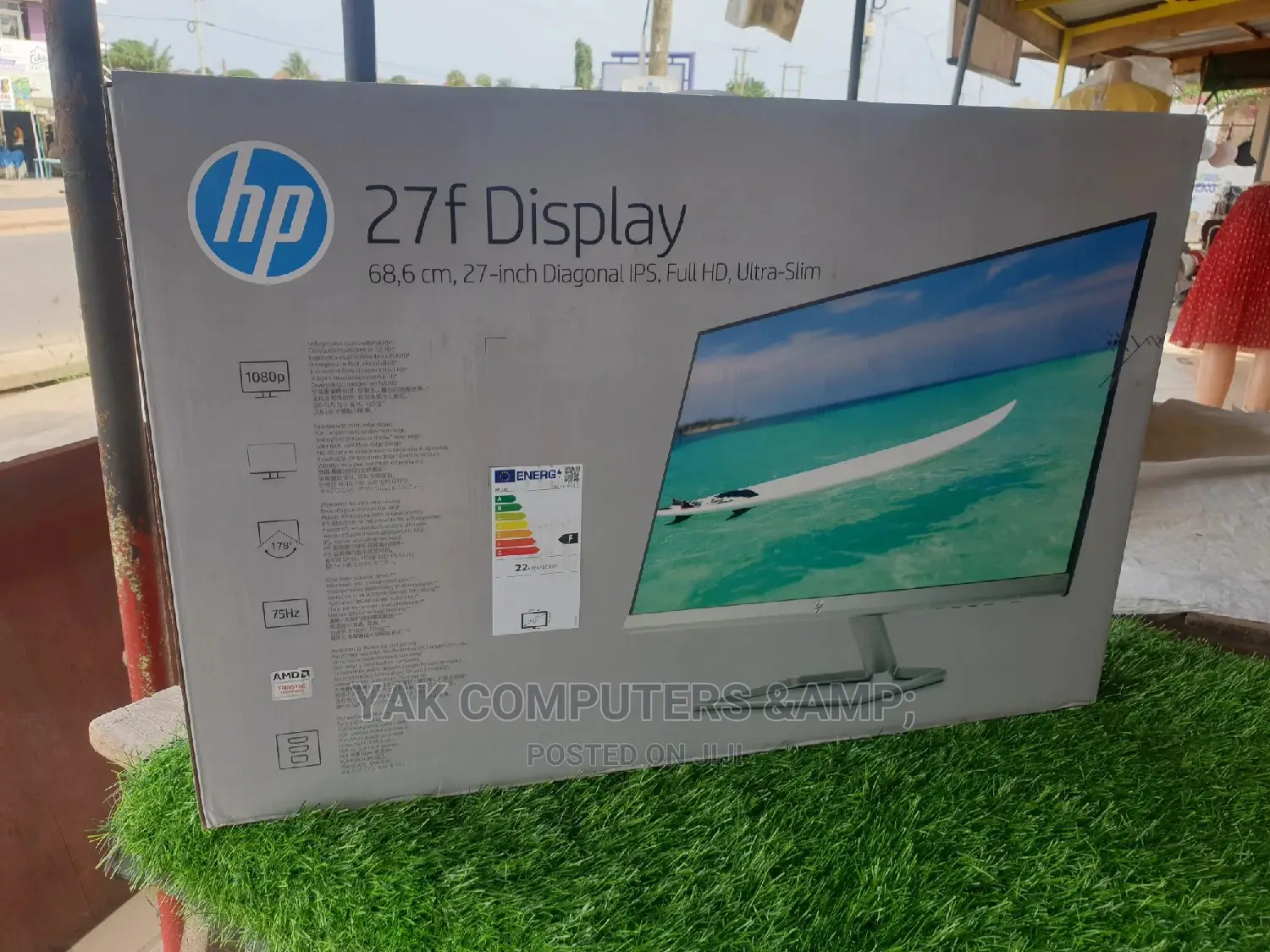 27 Inch Ips Hp Monitor With Hdmi,Vga
