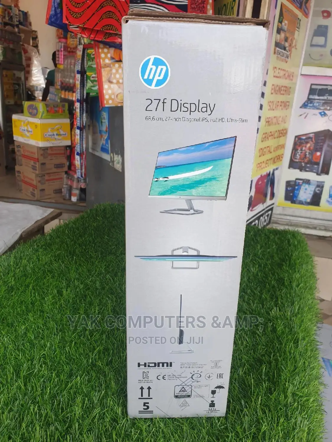 27 Inch Ips Hp Monitor With Hdmi,Vga