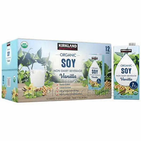 Kirkland Signature Organic Soy Milk, Vanilla