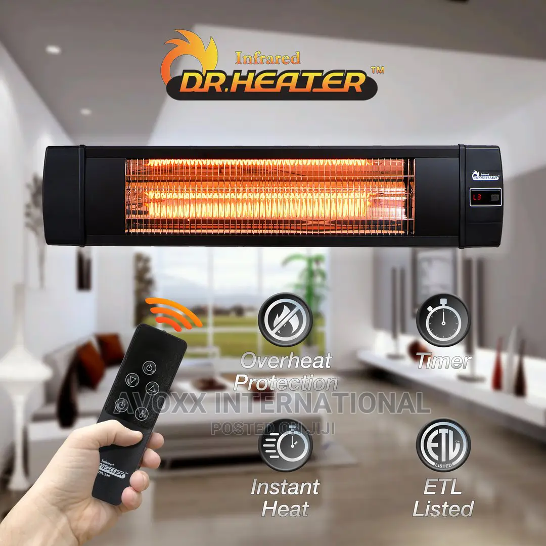 Dr Infrared Heater Dr-238 Carbon Infrared Heater, Standard