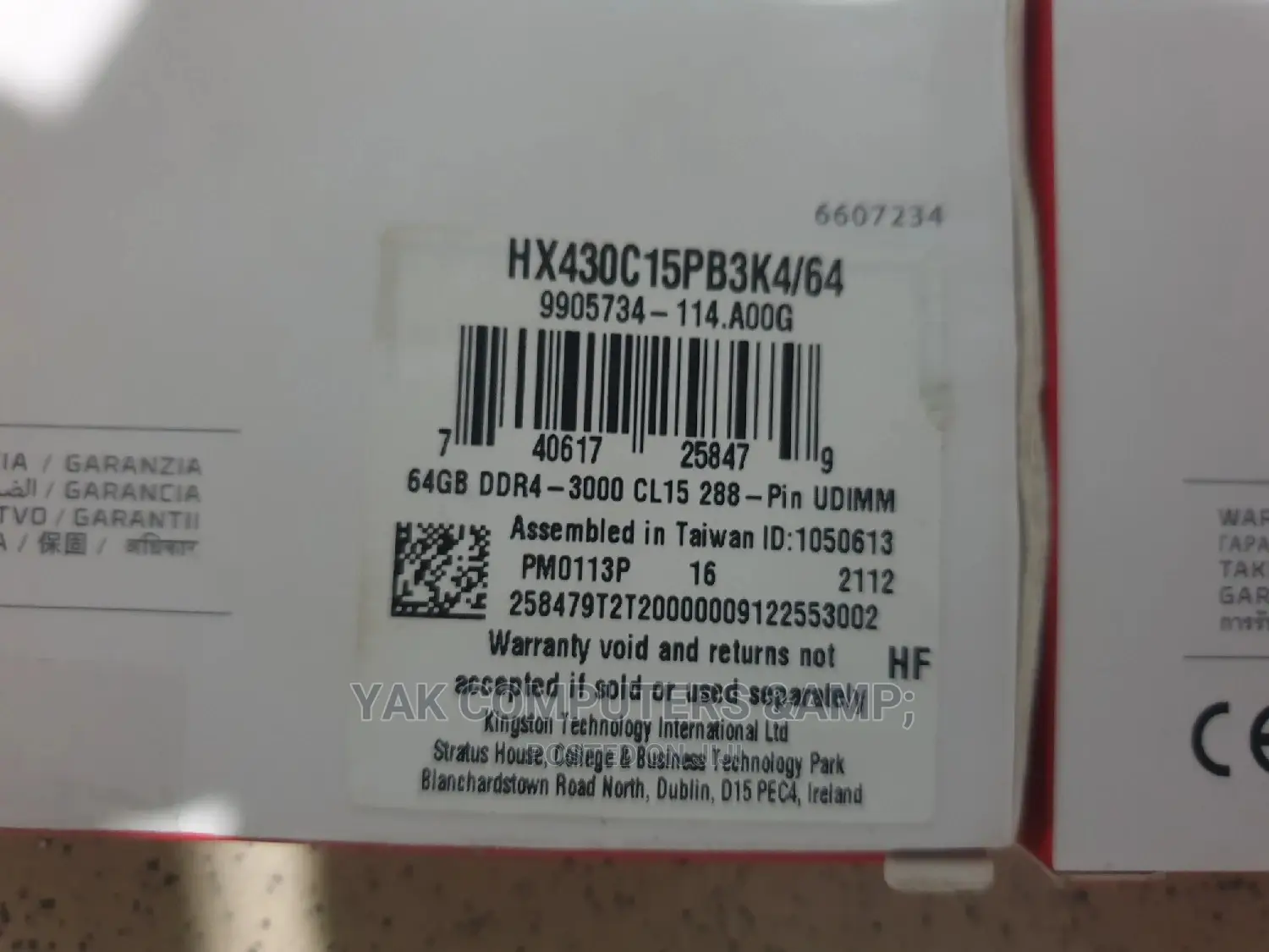 16gb Ddr4-3000 Gaming Rams Fresh in a Box Hyper X Predator