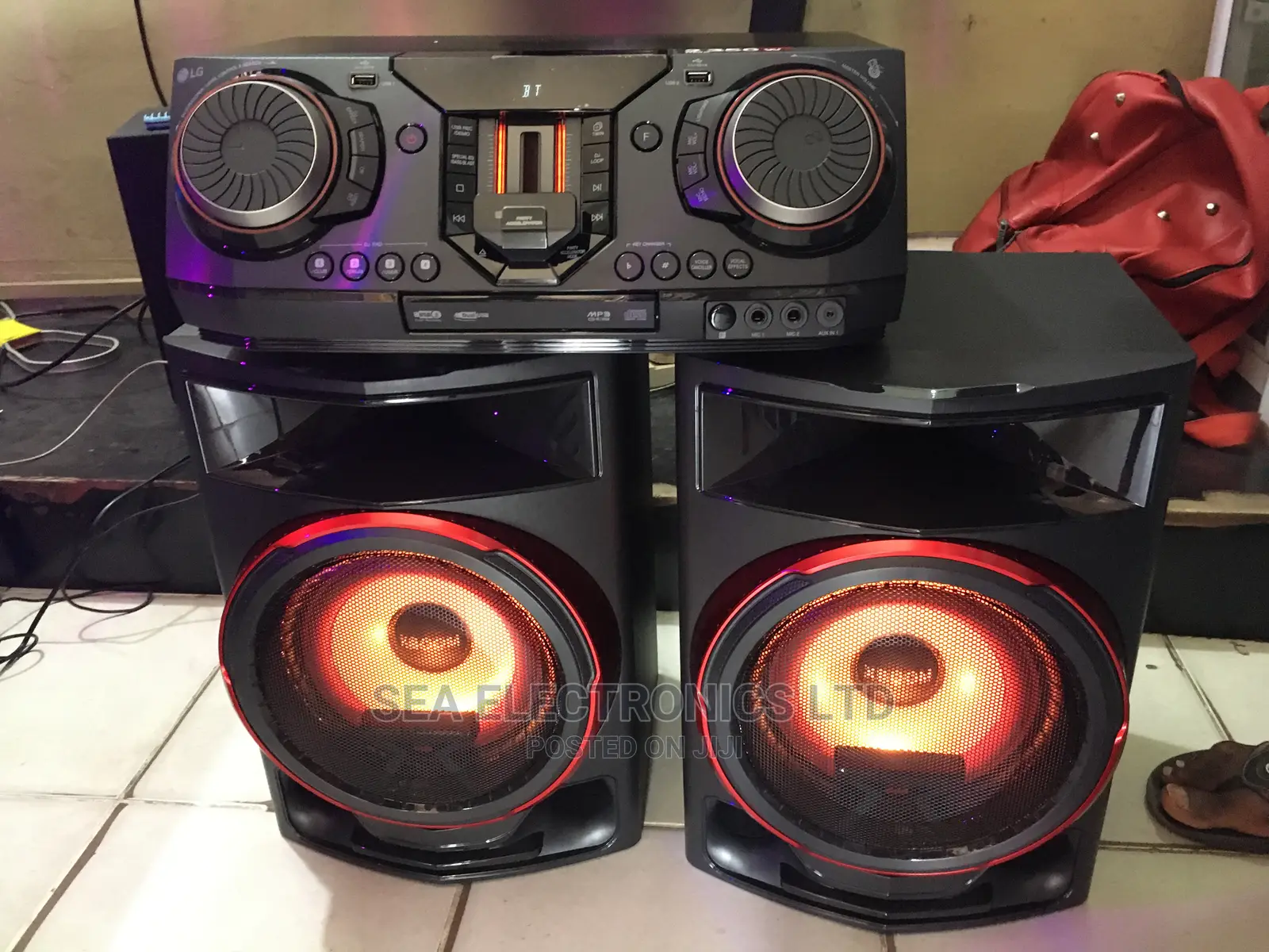 Hot Level at LG CL87 2350 Watts