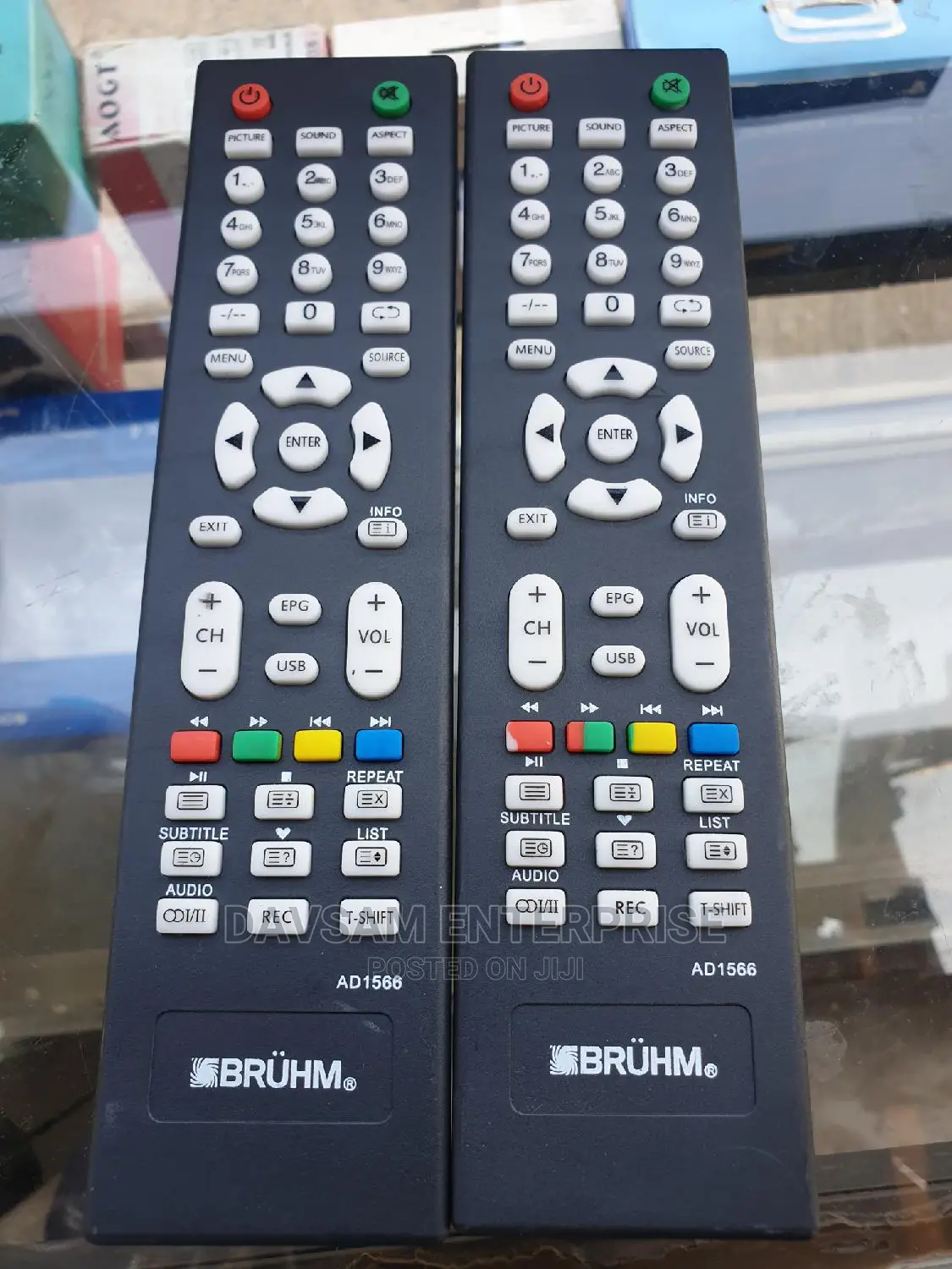 Bruhm TV Remote New