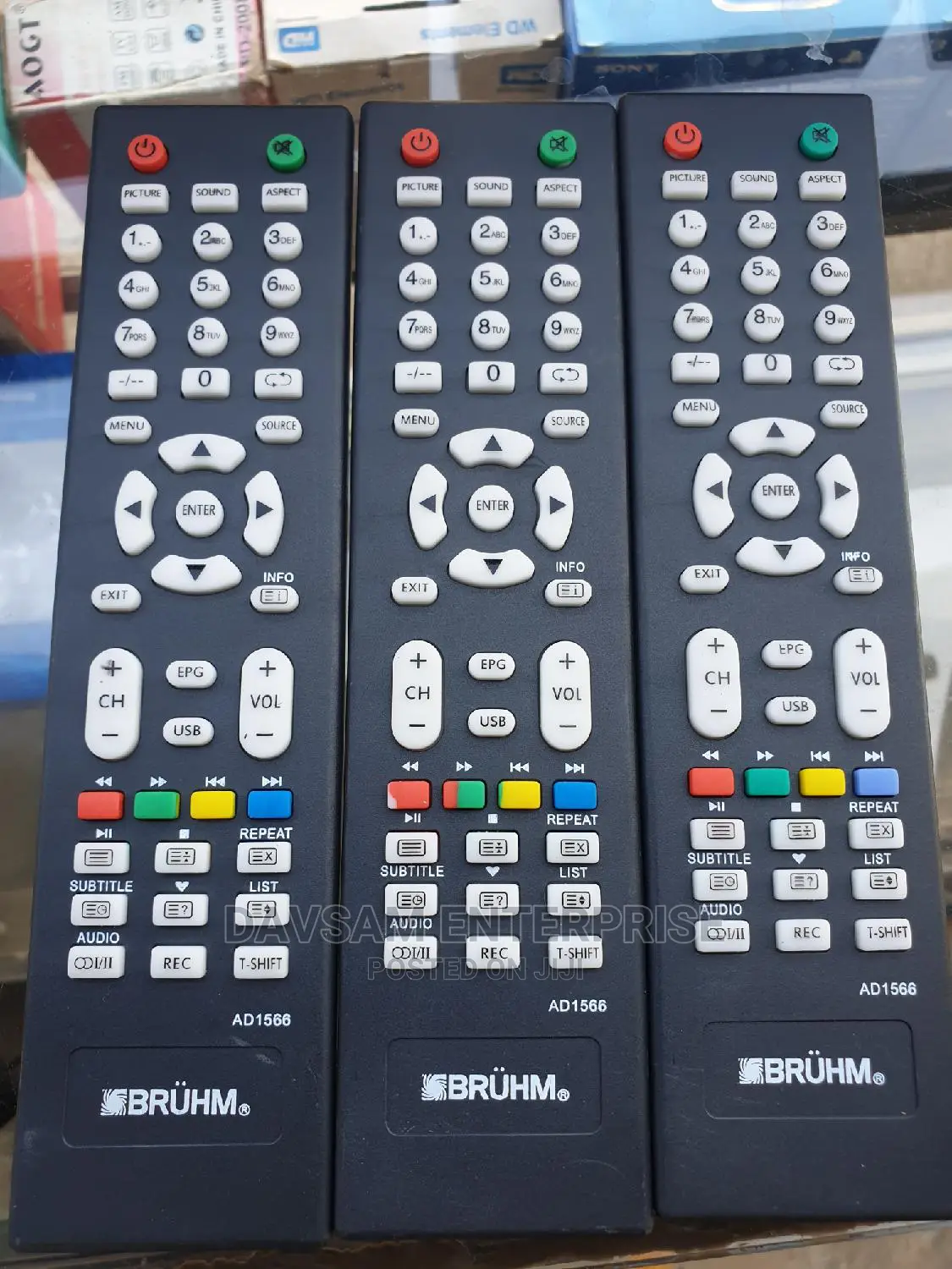 Bruhm TV Remote New