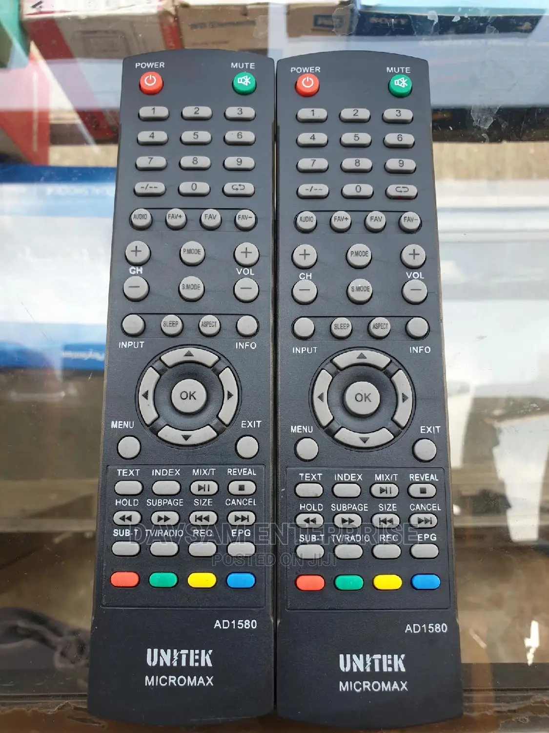 Unitek /Unitec TV Remote