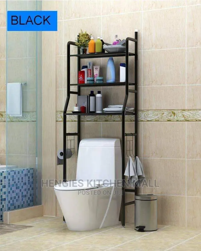 Ovet the Toilets Seat Rack