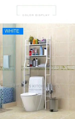 Ovet the Toilets Seat Rack