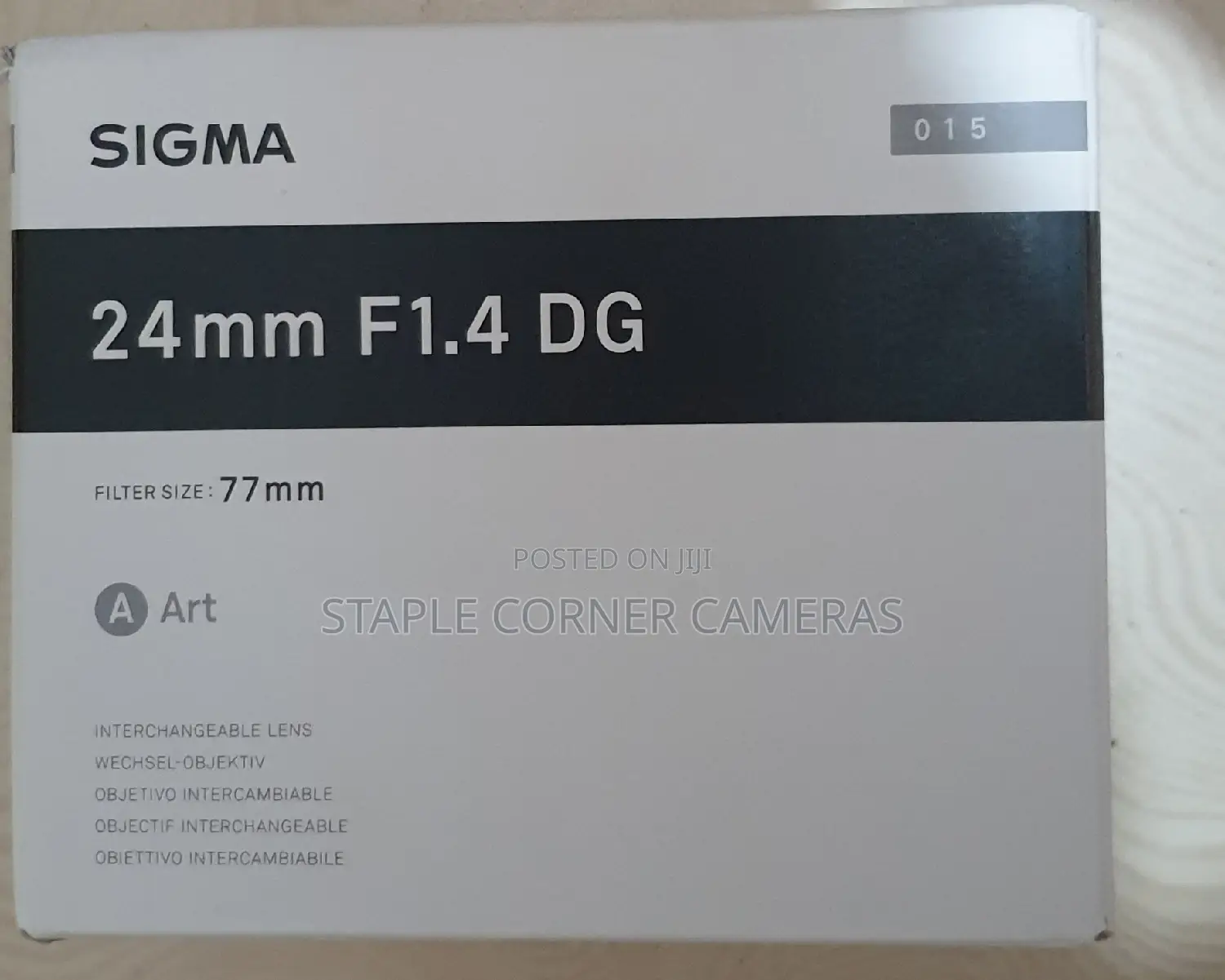 Sigma 24mm F4 Art Lens