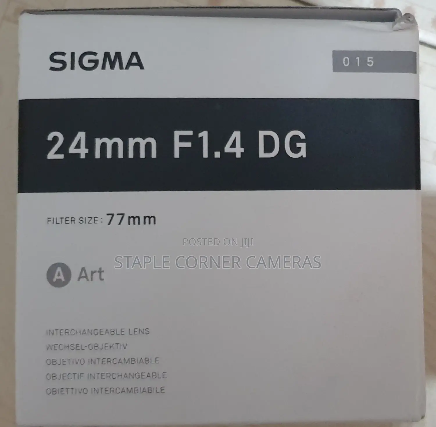 Sigma 24mm F4 Art Lens