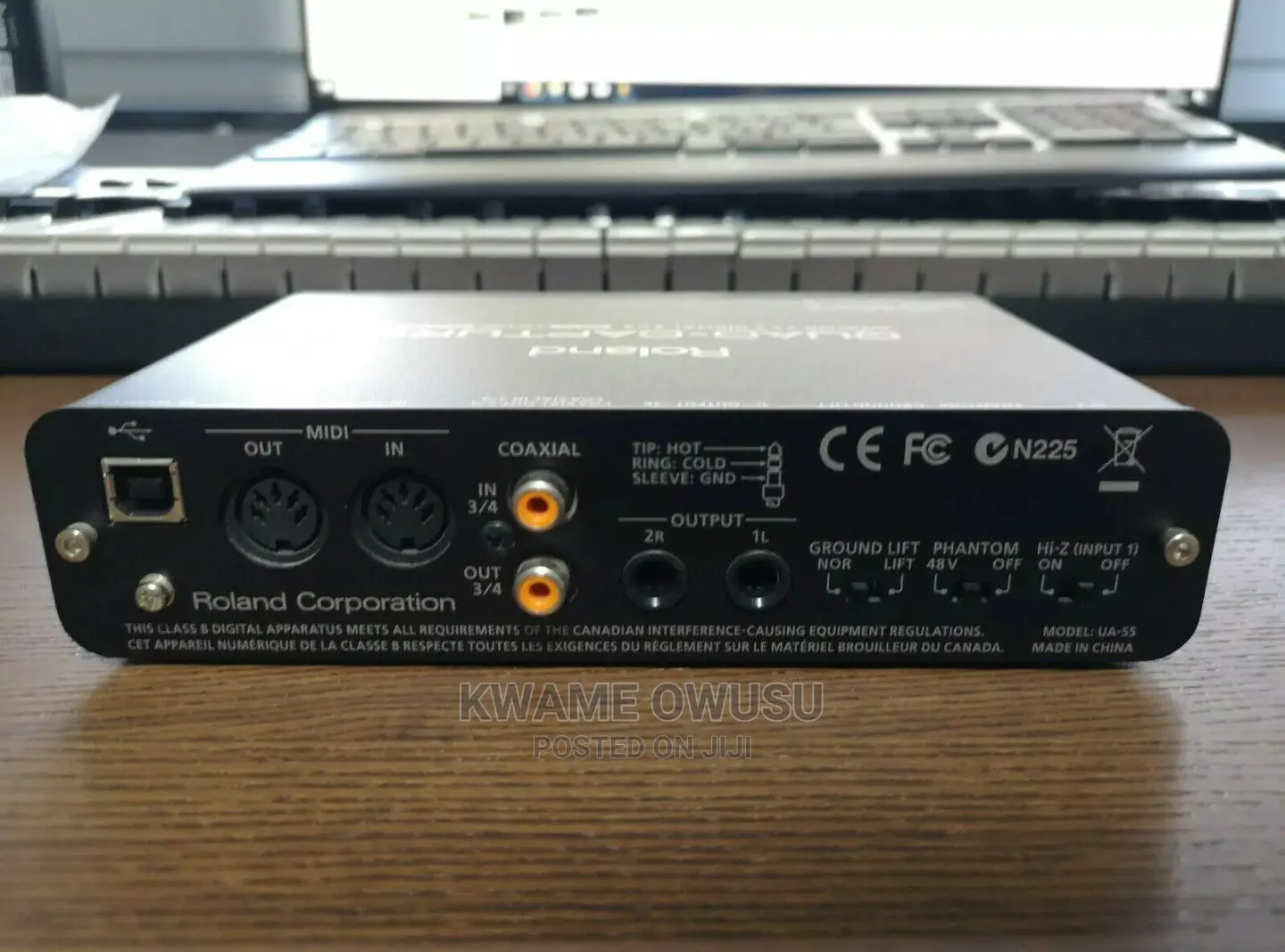 Roland Ua-55 Quad - Capture Soundcard
