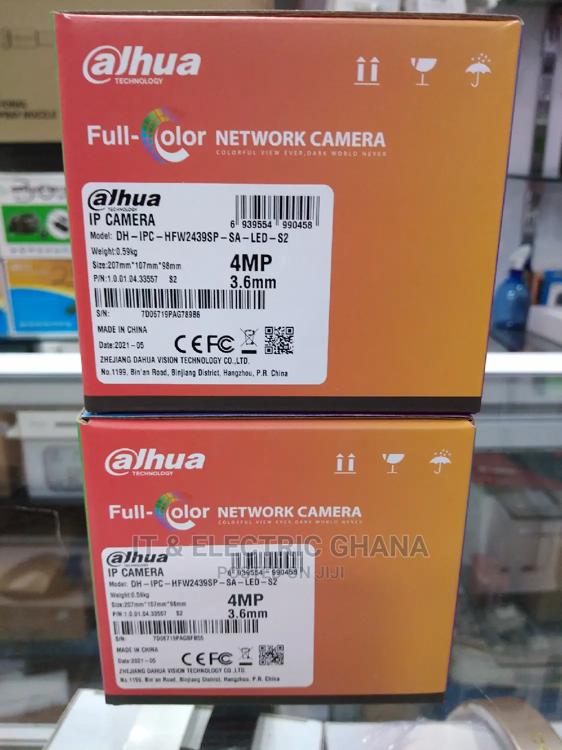 Dahua 4mp Ip Bullet Camera - Full Color