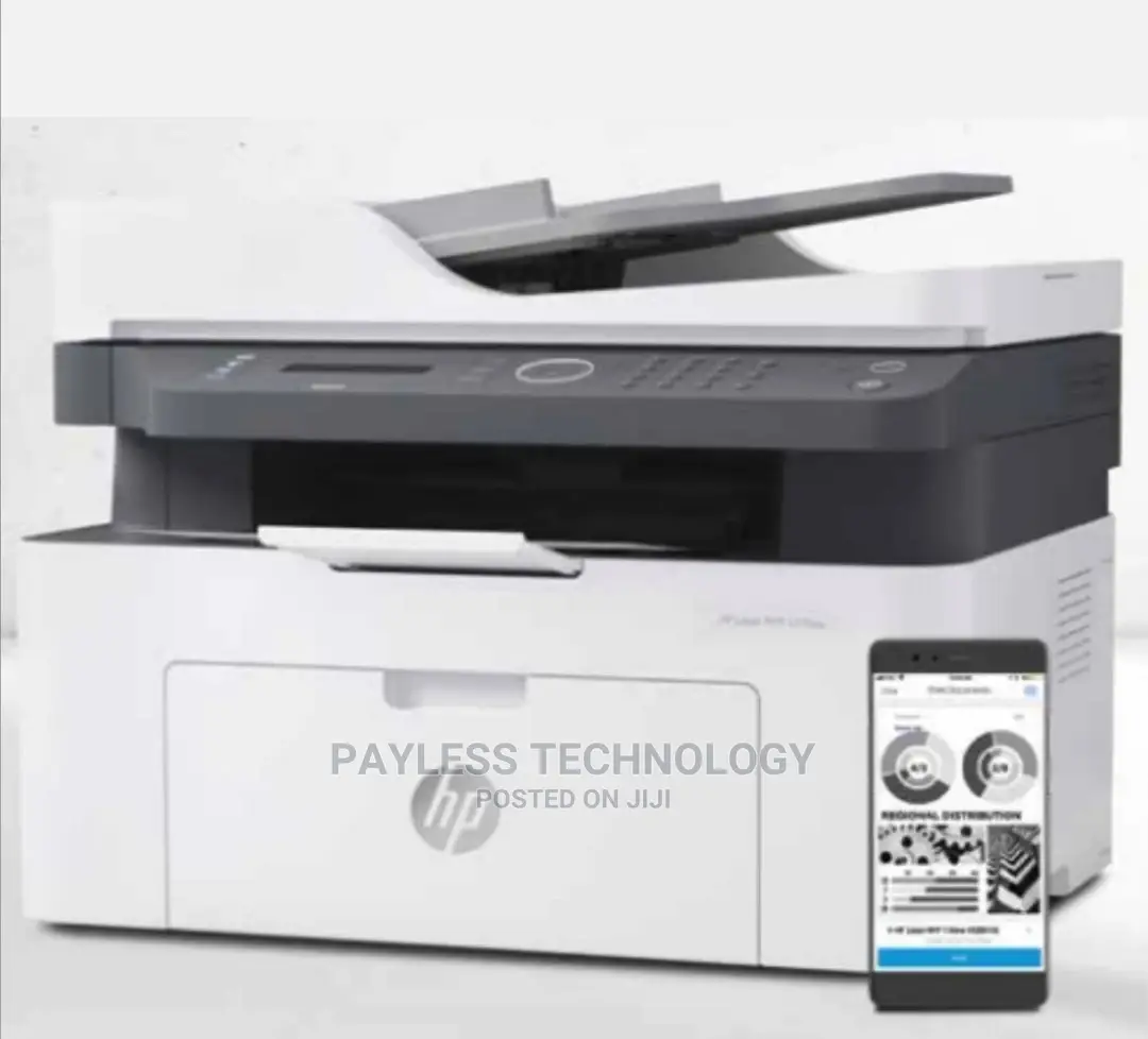Hp Laserjet MFP 137fnw Copy/Scan/Print Multifunction Printer