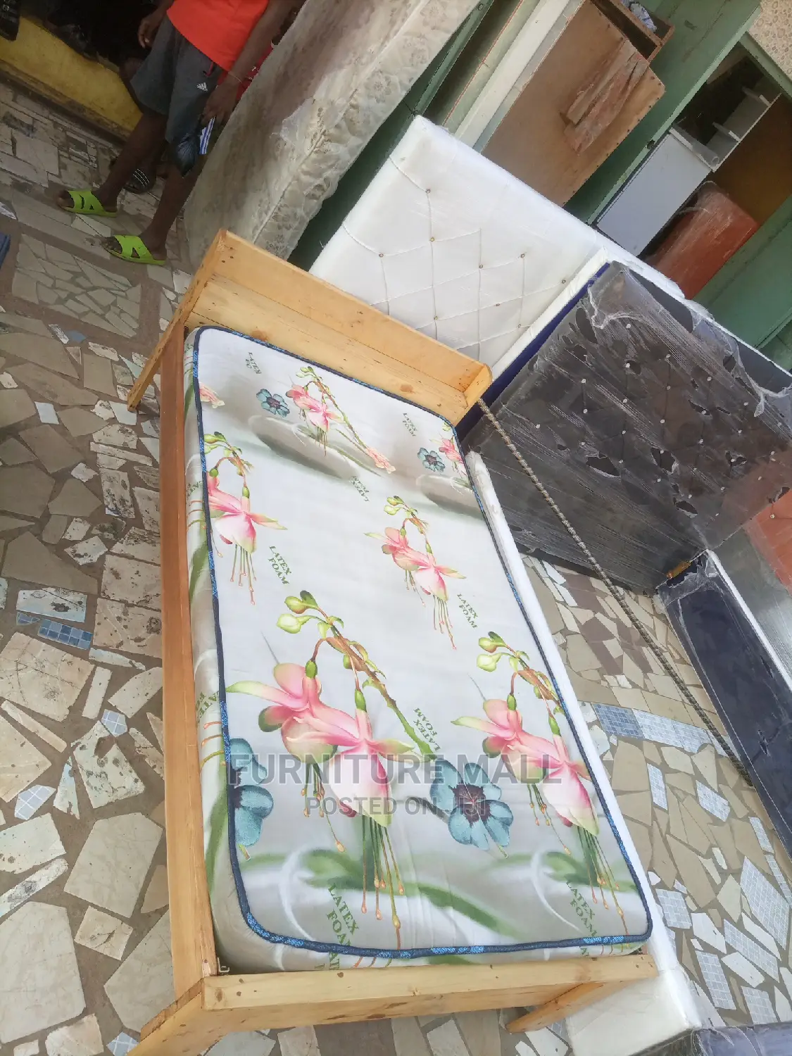 New One And Half Bed Plus Matress . Delivery Is Free