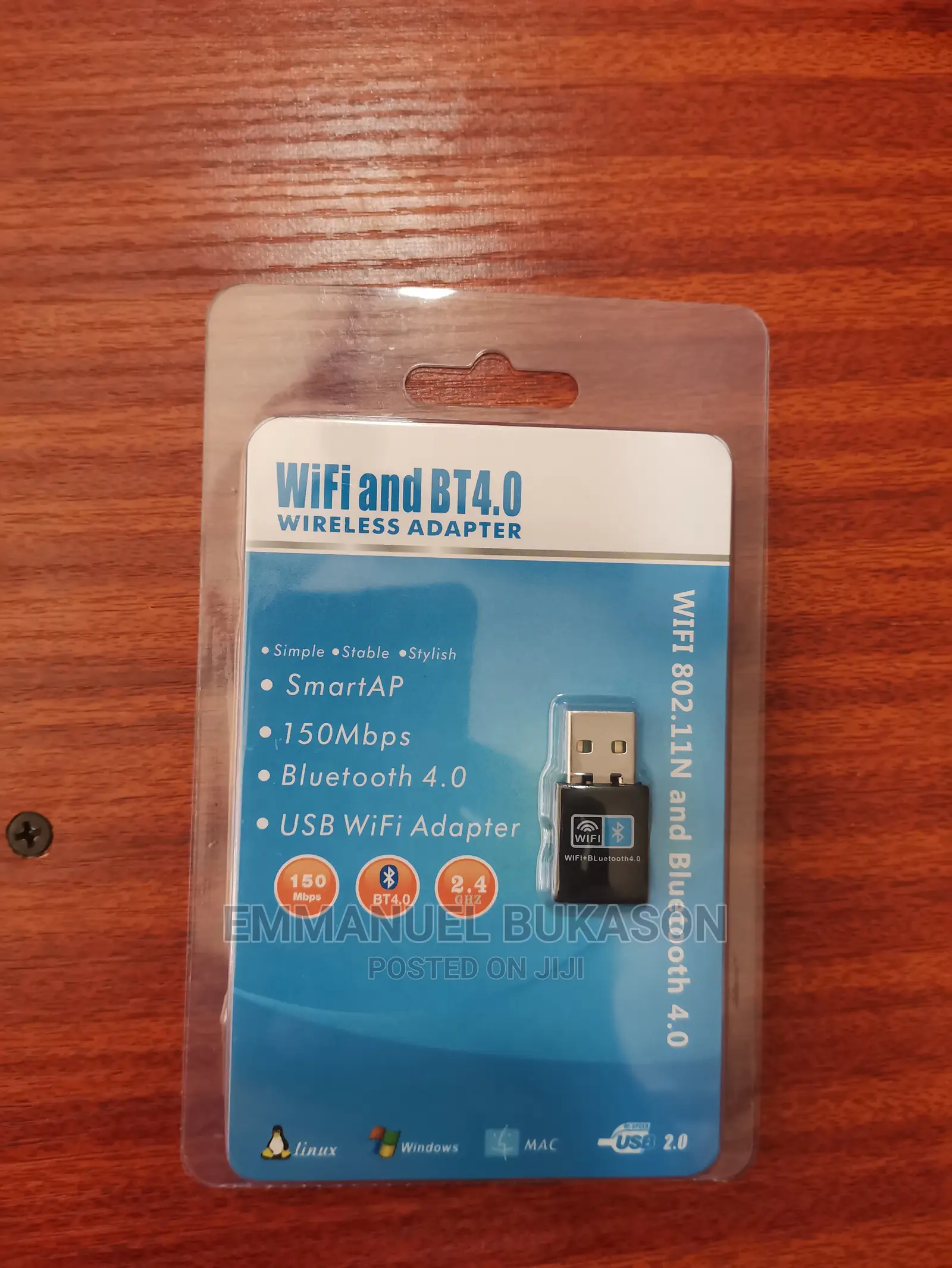 Wifi and Bluetooth Dongle Together