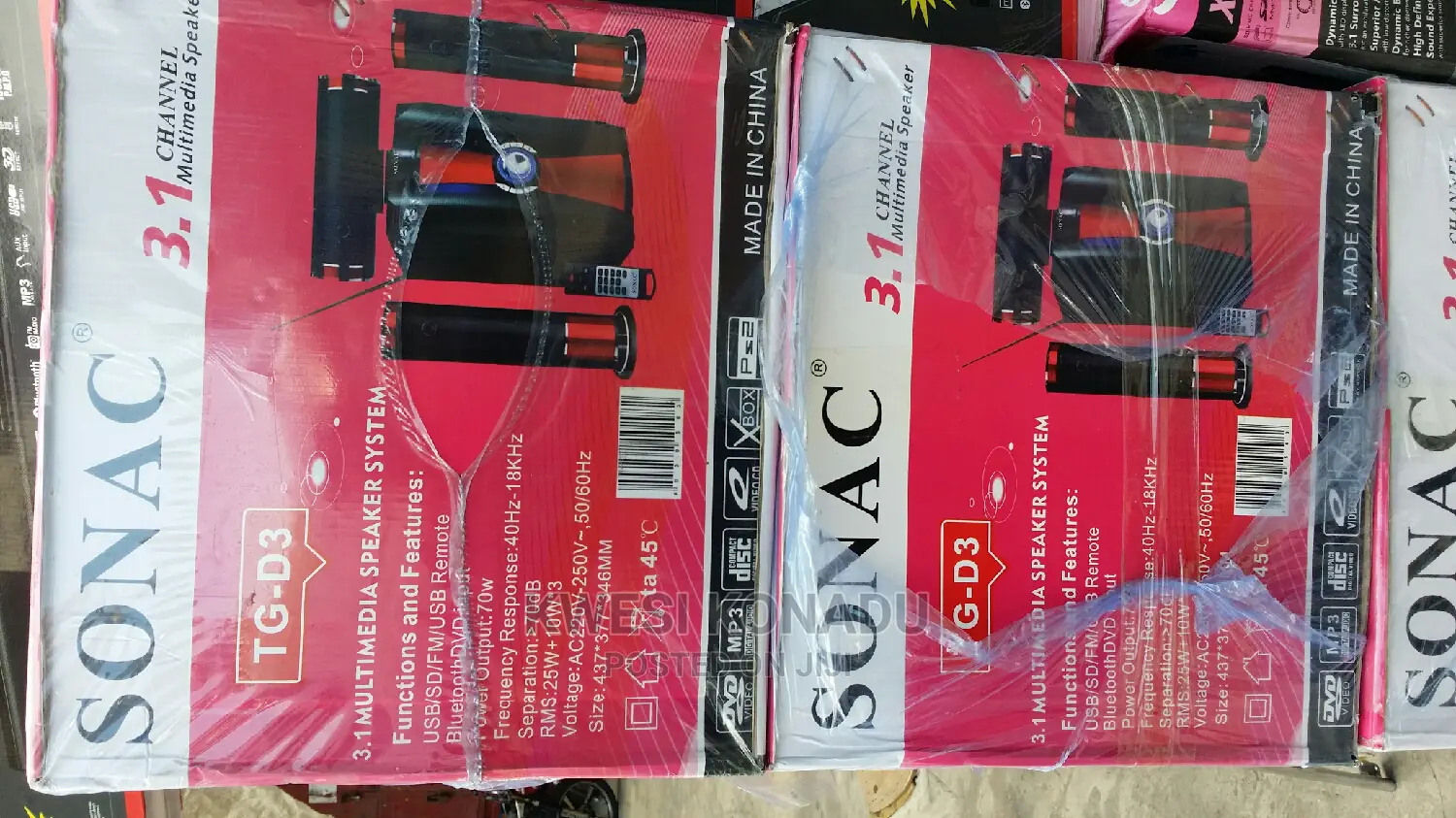 Sonac 3.1 Channel Multimedia Speaker