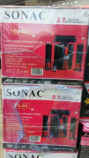 Sonac 3.1 Channel Multimedia Speaker