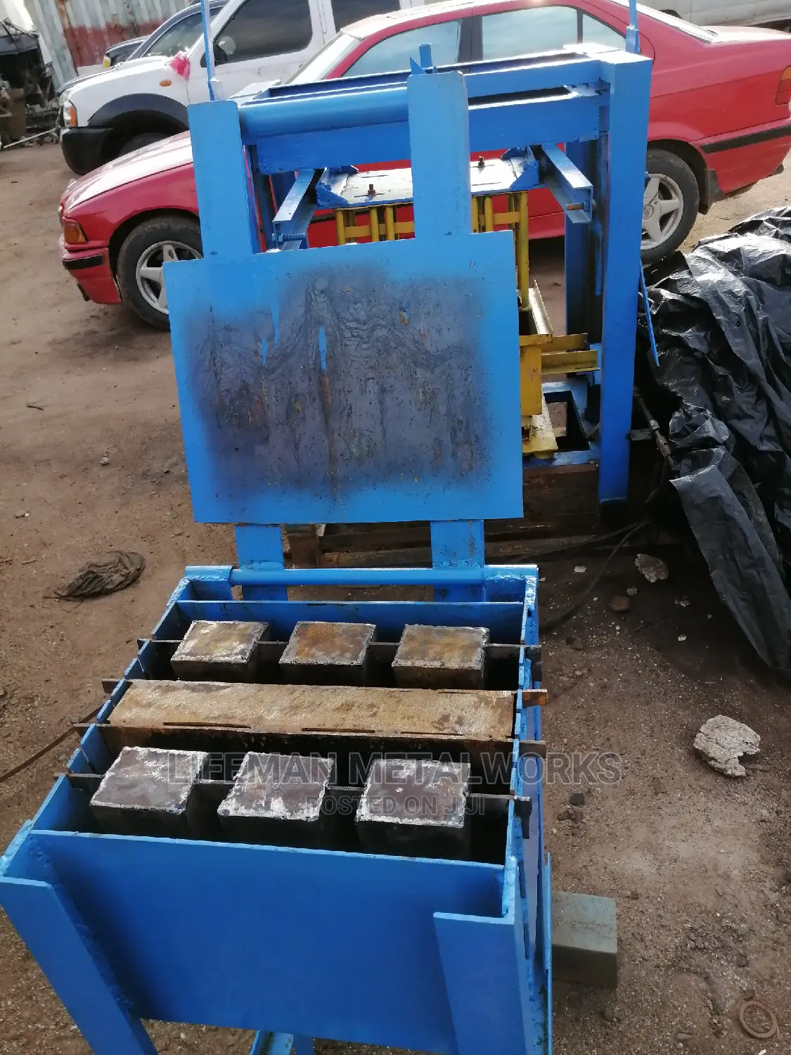 2 in 1 Manual Block Machine