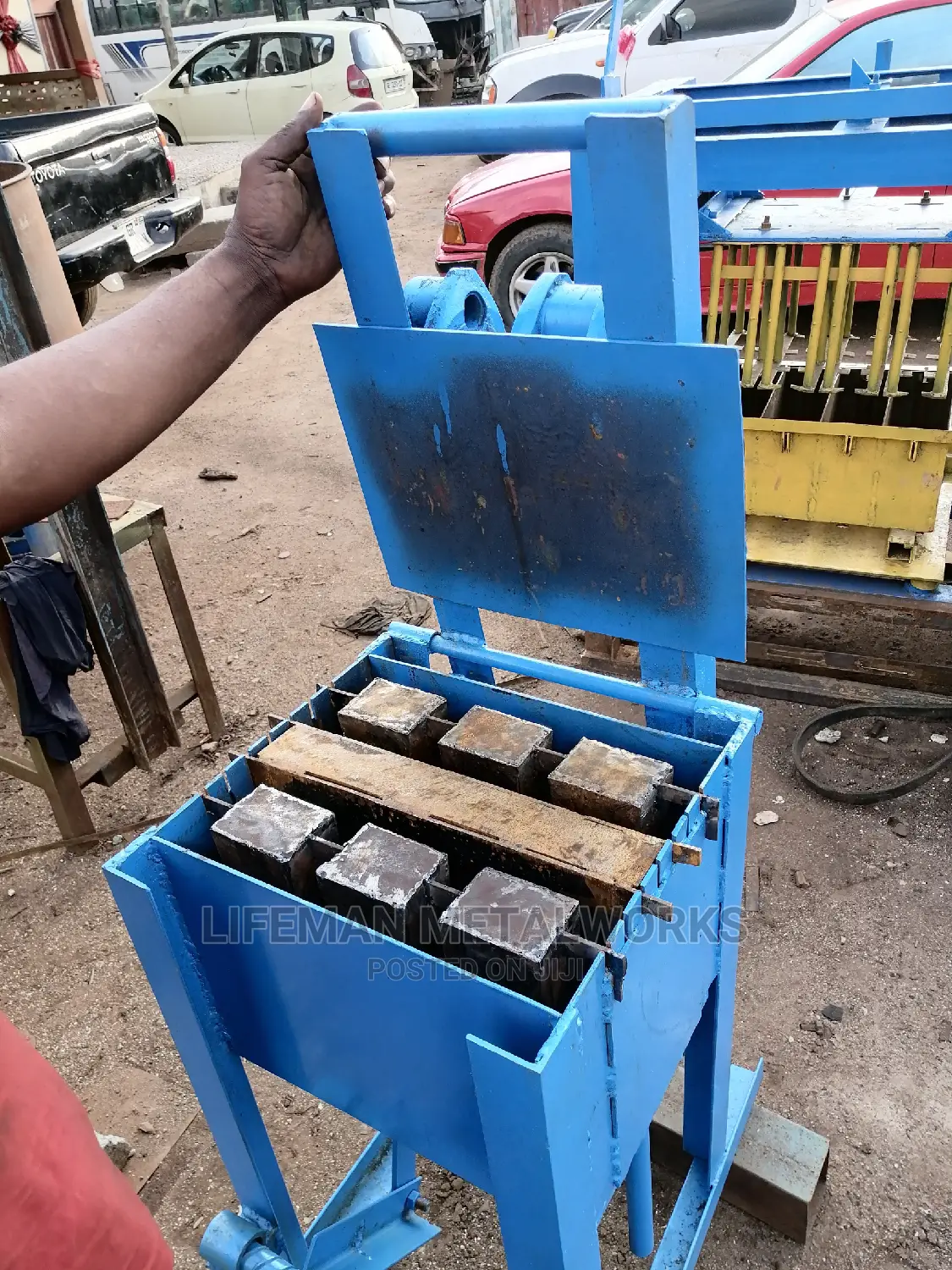 2 in 1 Manual Block Machine