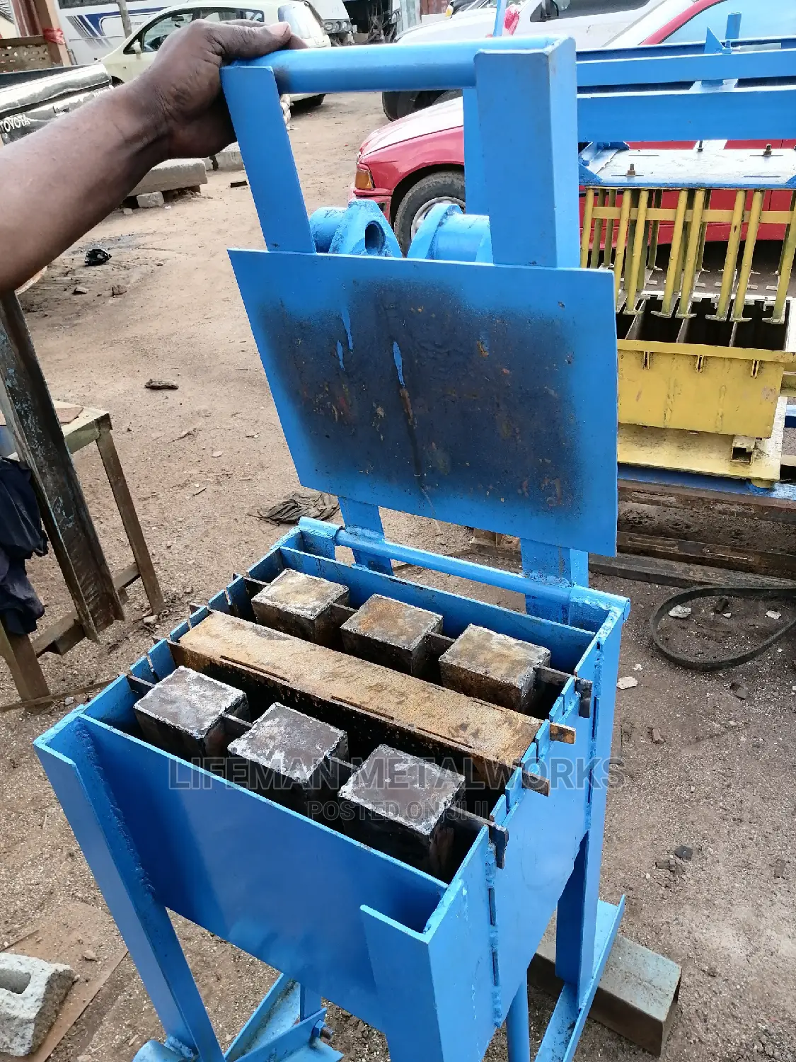 2 in 1 Manual Block Machine