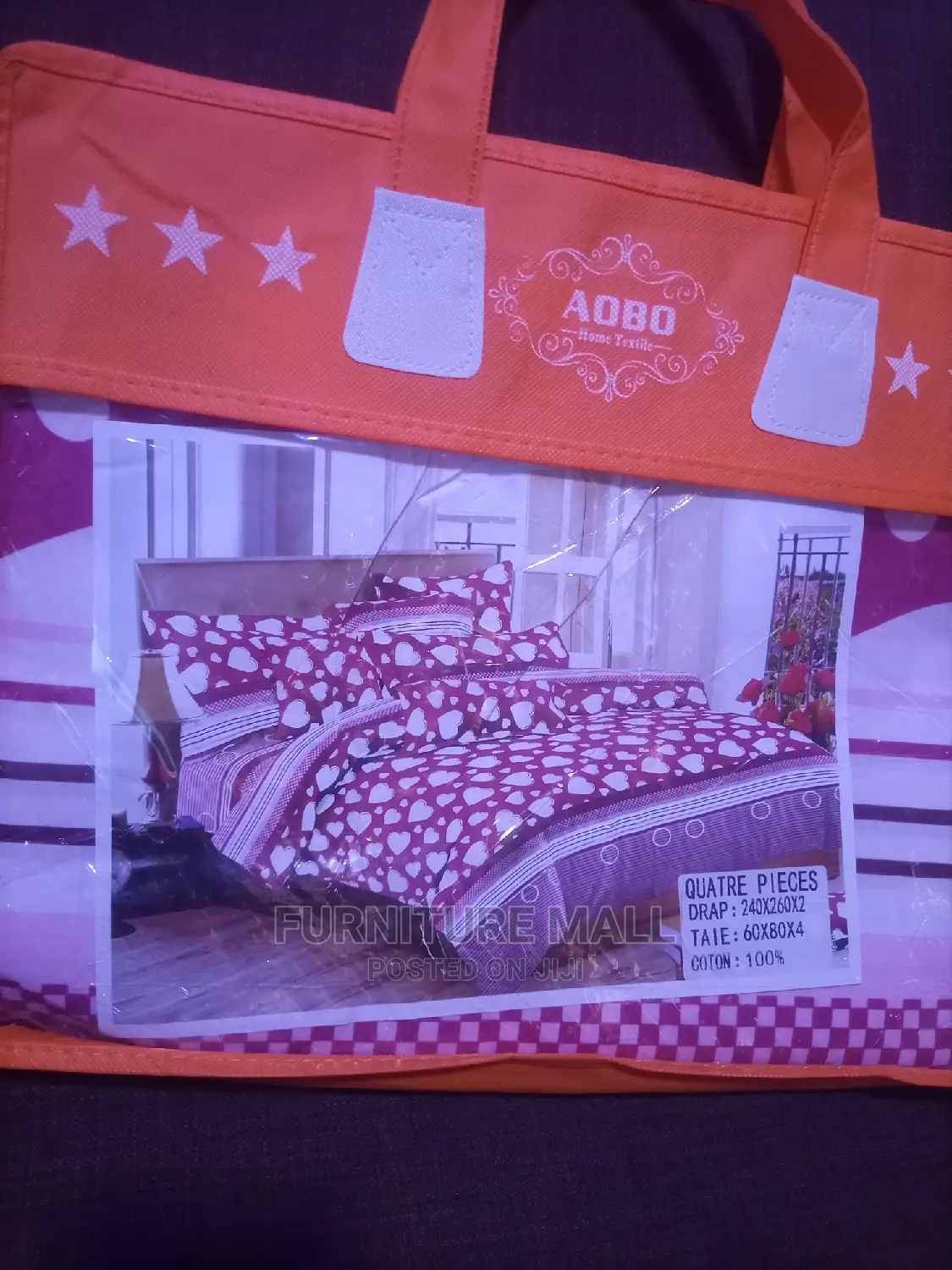 Lovley Bedsheet With 2 Pilow Cases