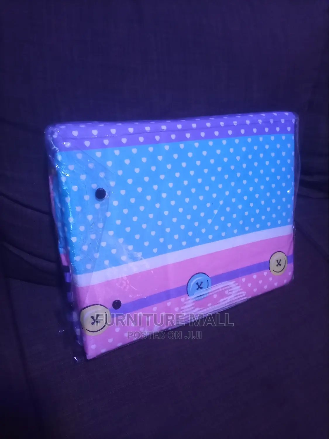 Cotton Bed Sheet With Two Pillow Cases. Free Delvry