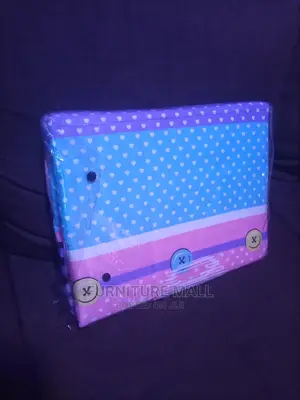 Cotton Bed Sheet With Two Pillow Cases. Free Delvry