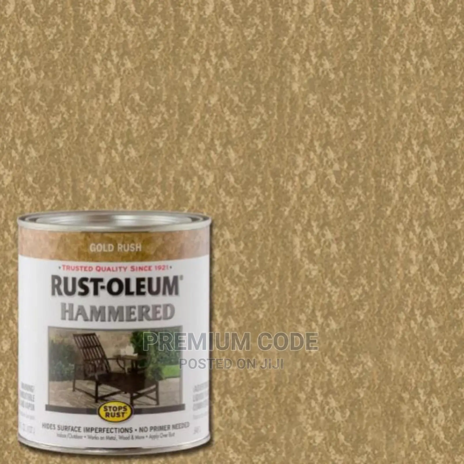 Textured Gold Paint Brush 7210502, Rust-Oleum Antirust