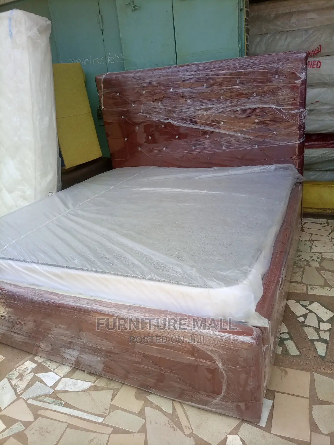 Lovely 72x75 Queens Bed With Mattress . Free Delivery