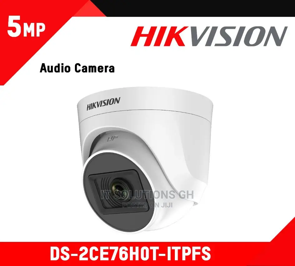 Audio 5MP Camera DS-2CE76H0T-ITPFS