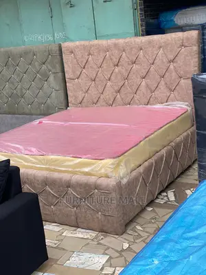 Awesome Queensize Bed With Mattress . Delivery Fre
