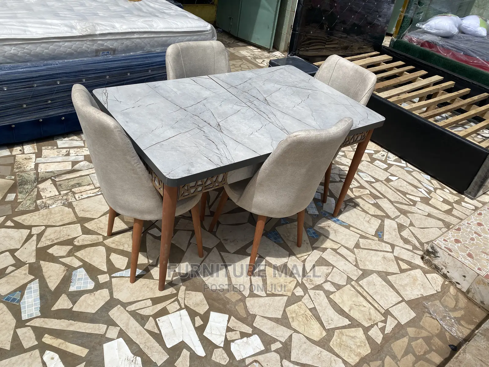 Classic Dining Table With 4 Chairs. Free Delivery