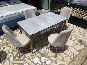 Neat 4 Chairs With Strong Table for Your Home . FD
